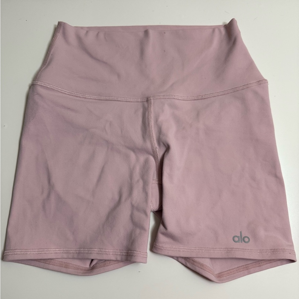 Alo pink shorts